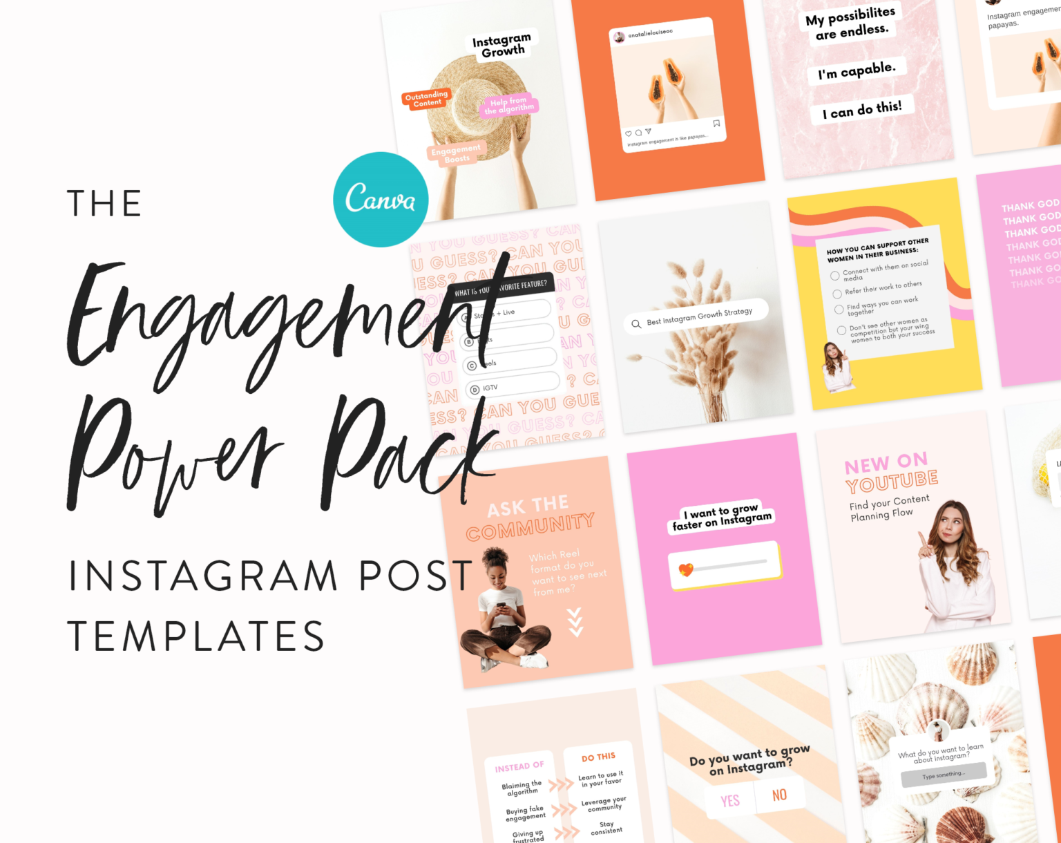 Instagram-Engagement-power-posts-pack-for-canva