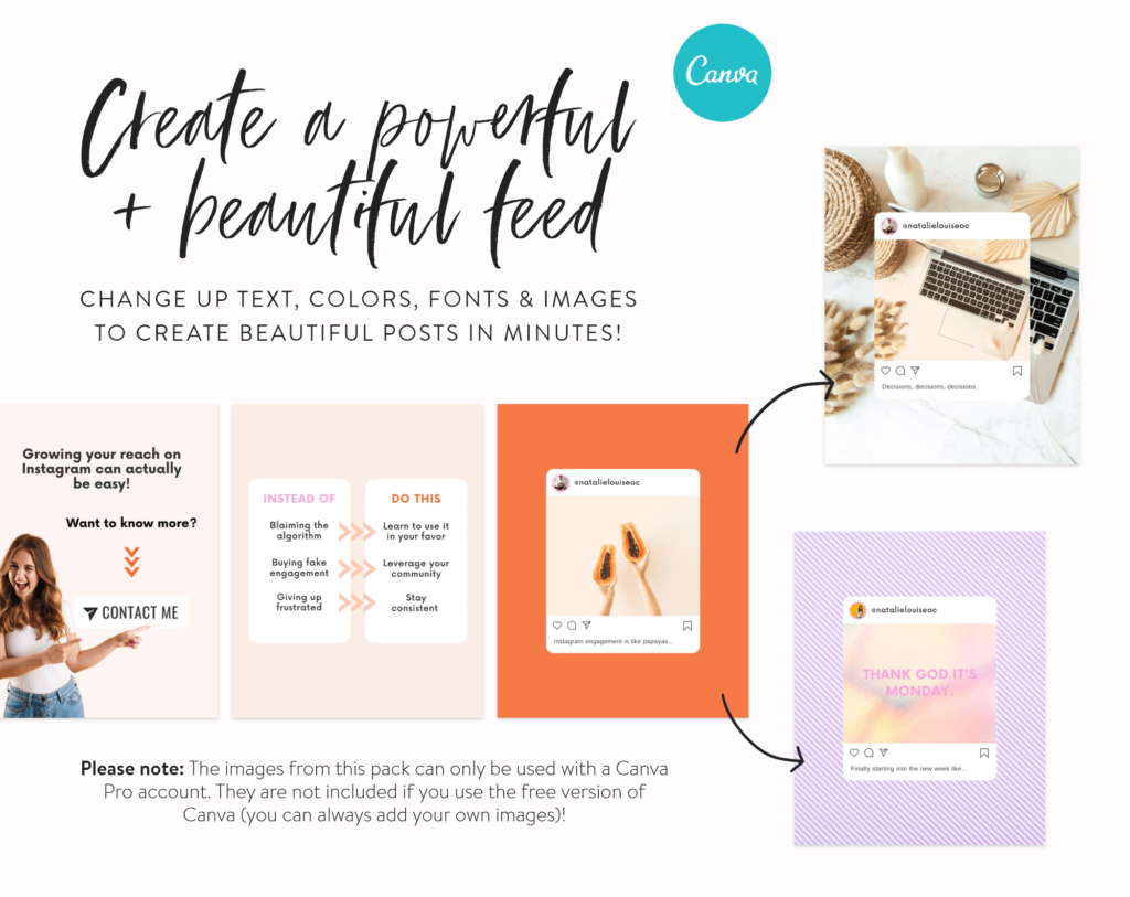 Engagement Power Posts Pack for Instagram - My Social Boutique