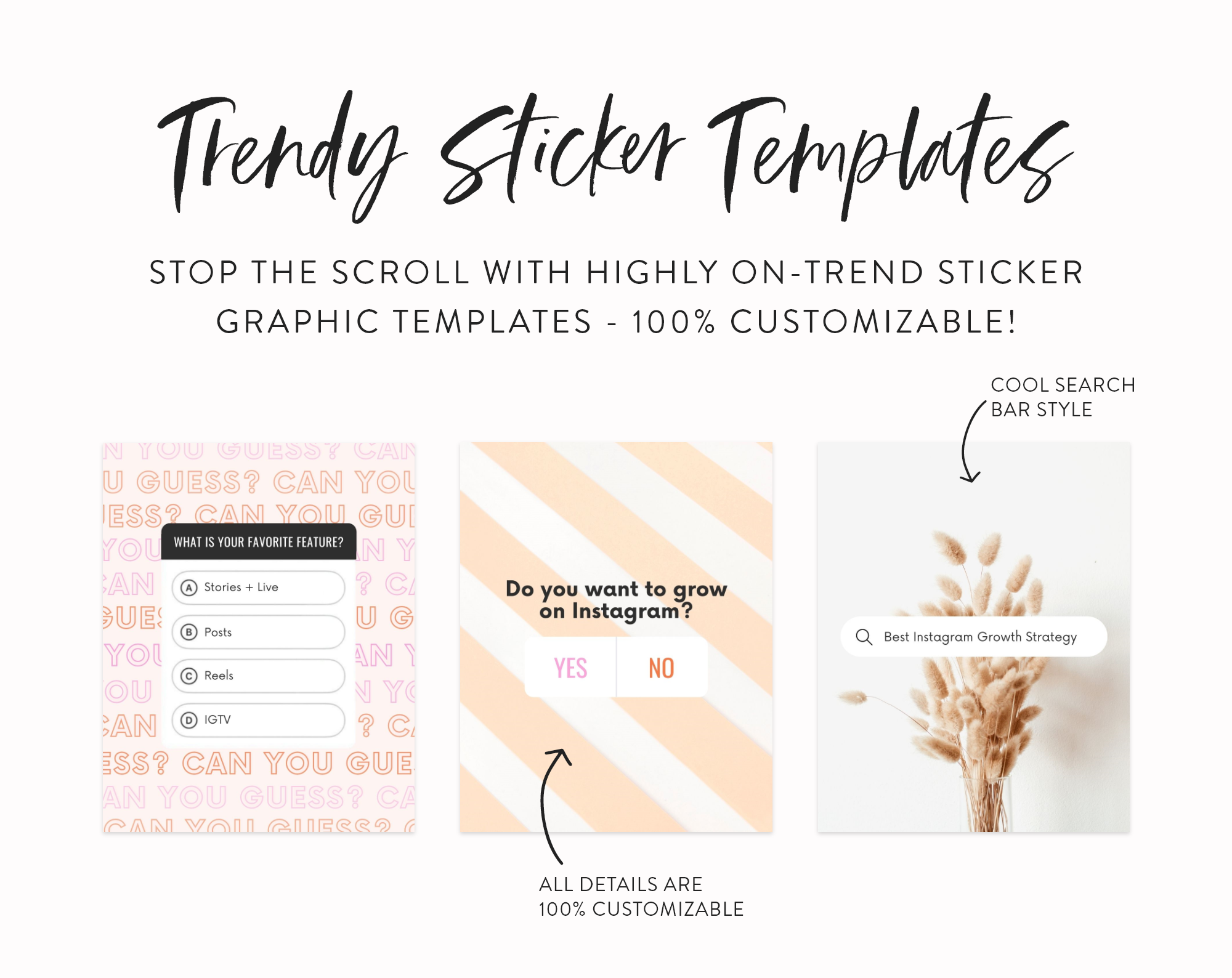 Instagram-Engagement-power-posts-pack-for-canva-trendy-graphic-stickers-4