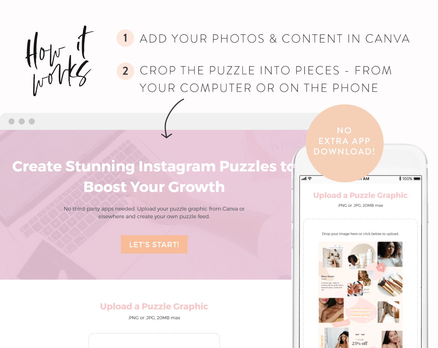 beauty-Instagram-puzzle-for-canva-templates-how-it-works