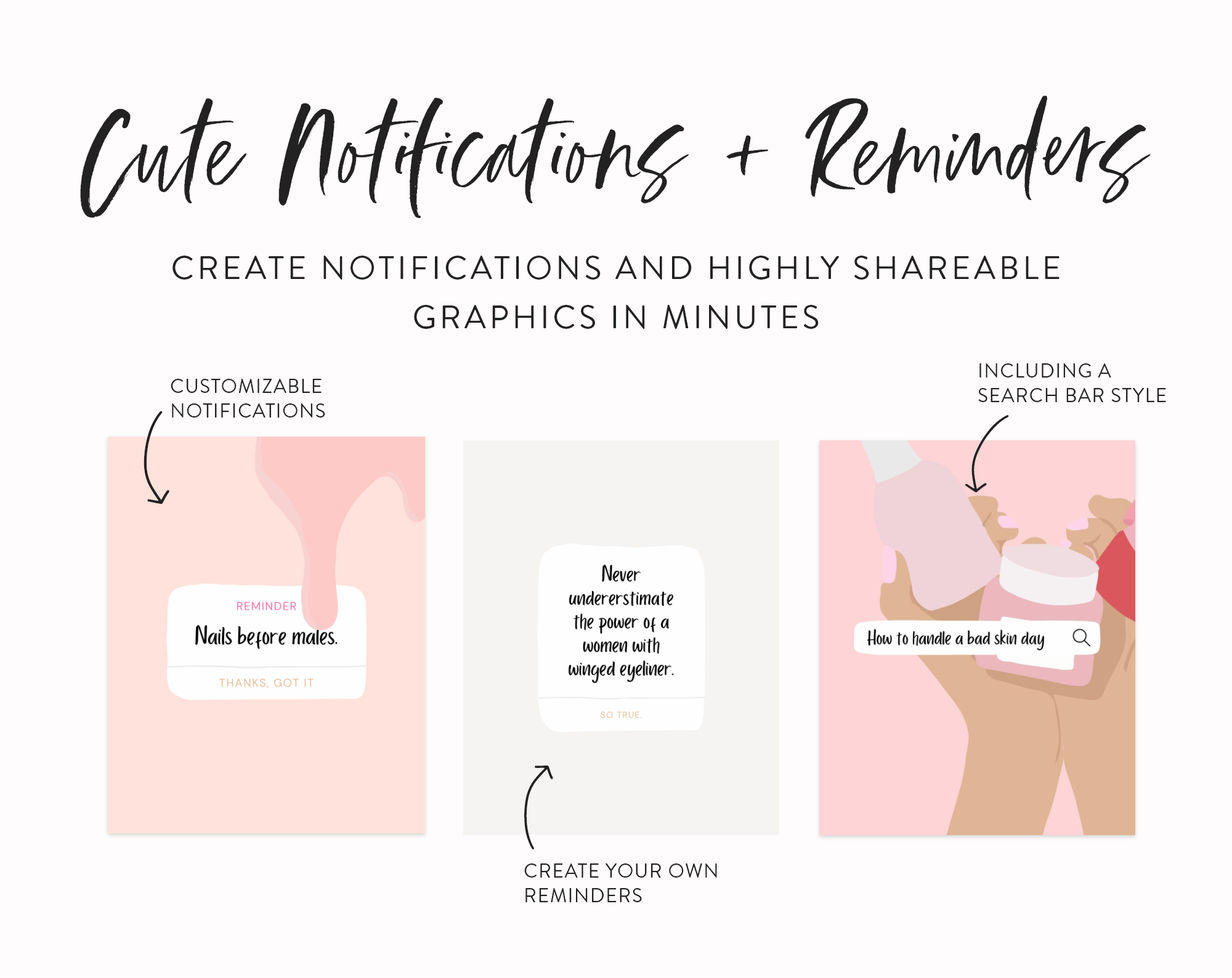 beauty-Lover-quotes-pack-canva-templates-for-instagram-posts-reminders