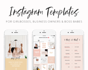 The BossBabes Instagram Template Kit - My Social Boutique