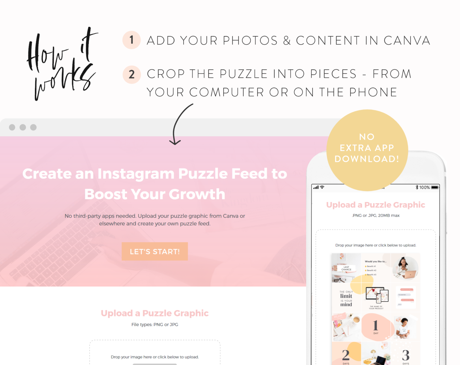 launch-Instagram-puzzle-for-canva-templates-how-it-works