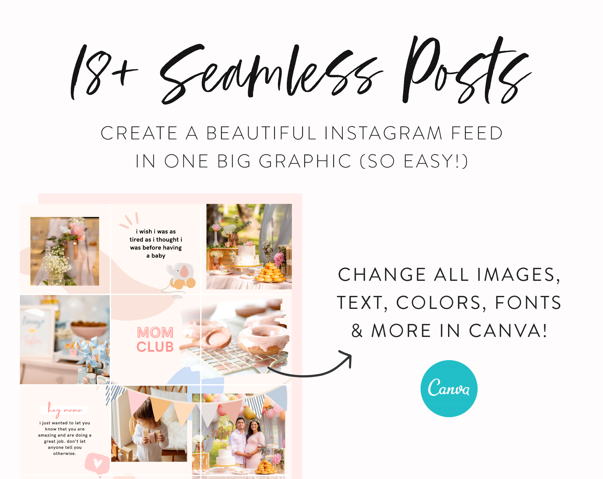 mom-life-Instagram-puzzle-for-canva-seemless-post-templates