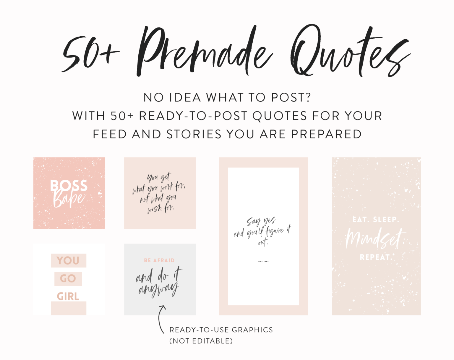 The BossBabes Instagram Template Kit - My Social Boutique