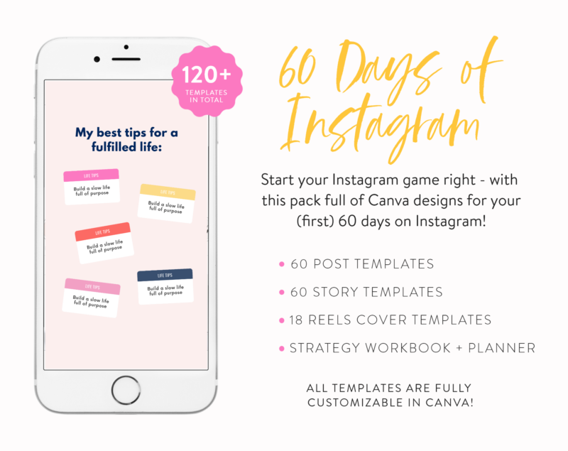 Kickstart your Instagram Template Kit - My Social Boutique