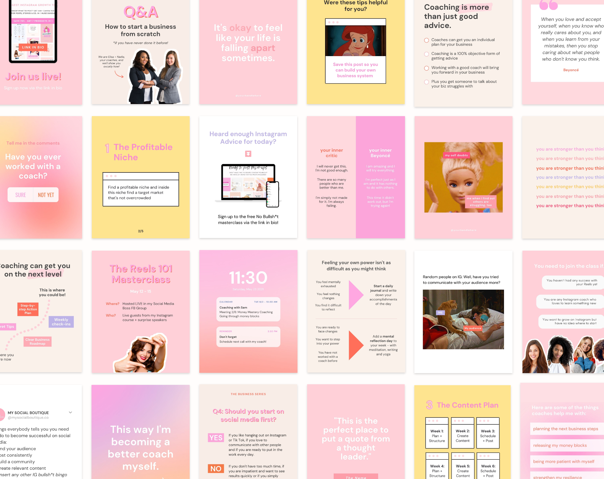 Coach-carousel-Instagram-post-templates-canva-all-templates