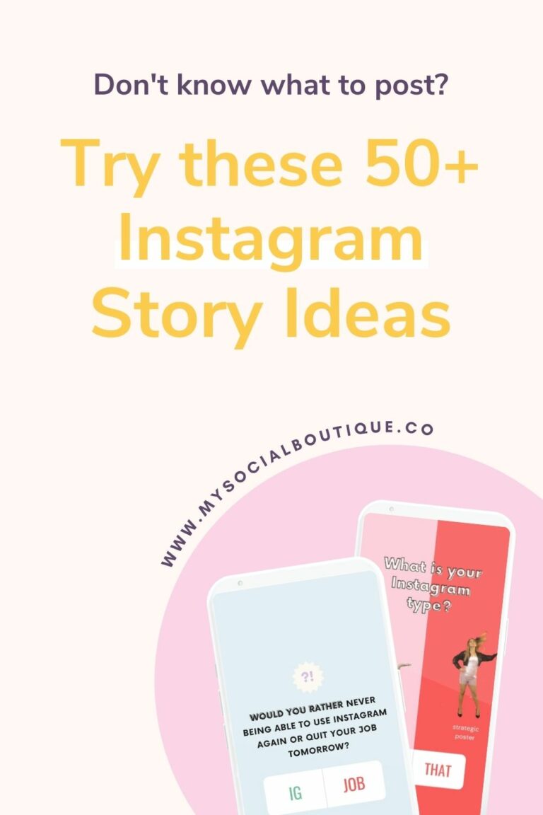 50+ Instagram Story Ideas & Prompts to Boost your Business in 2021