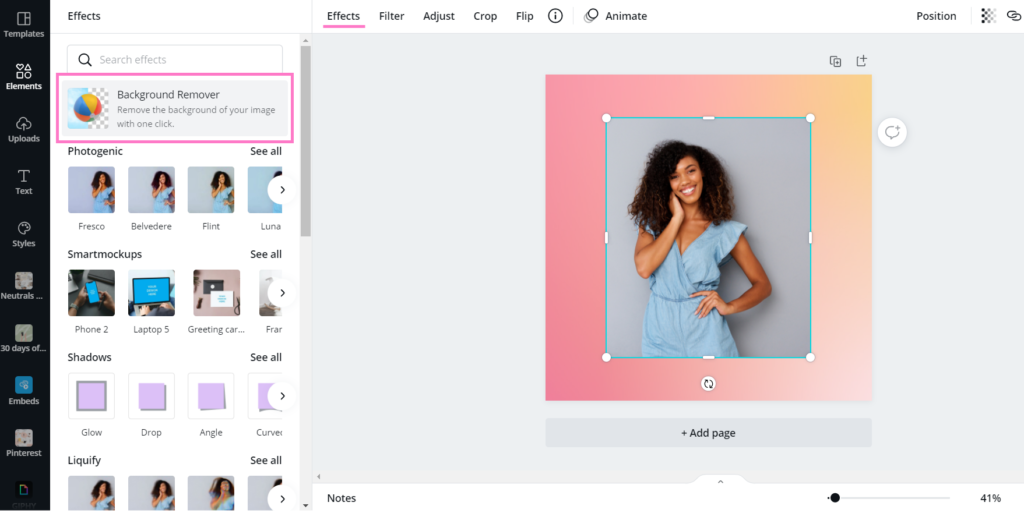 How To Create A White Border Around Images In Canva