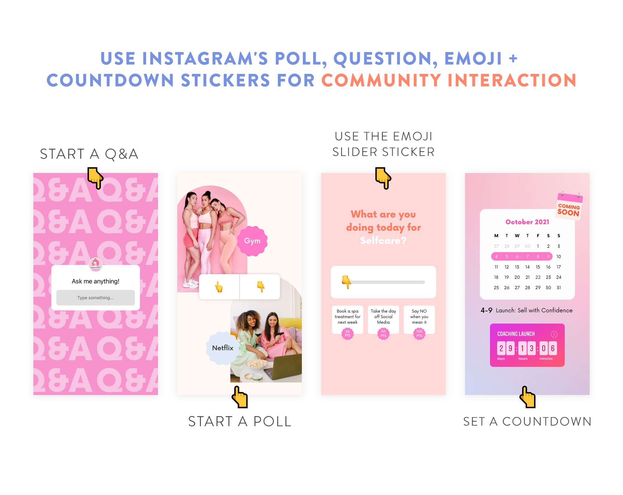 Engagement-power-Story-templates-pack-Instagram-overview-stickers