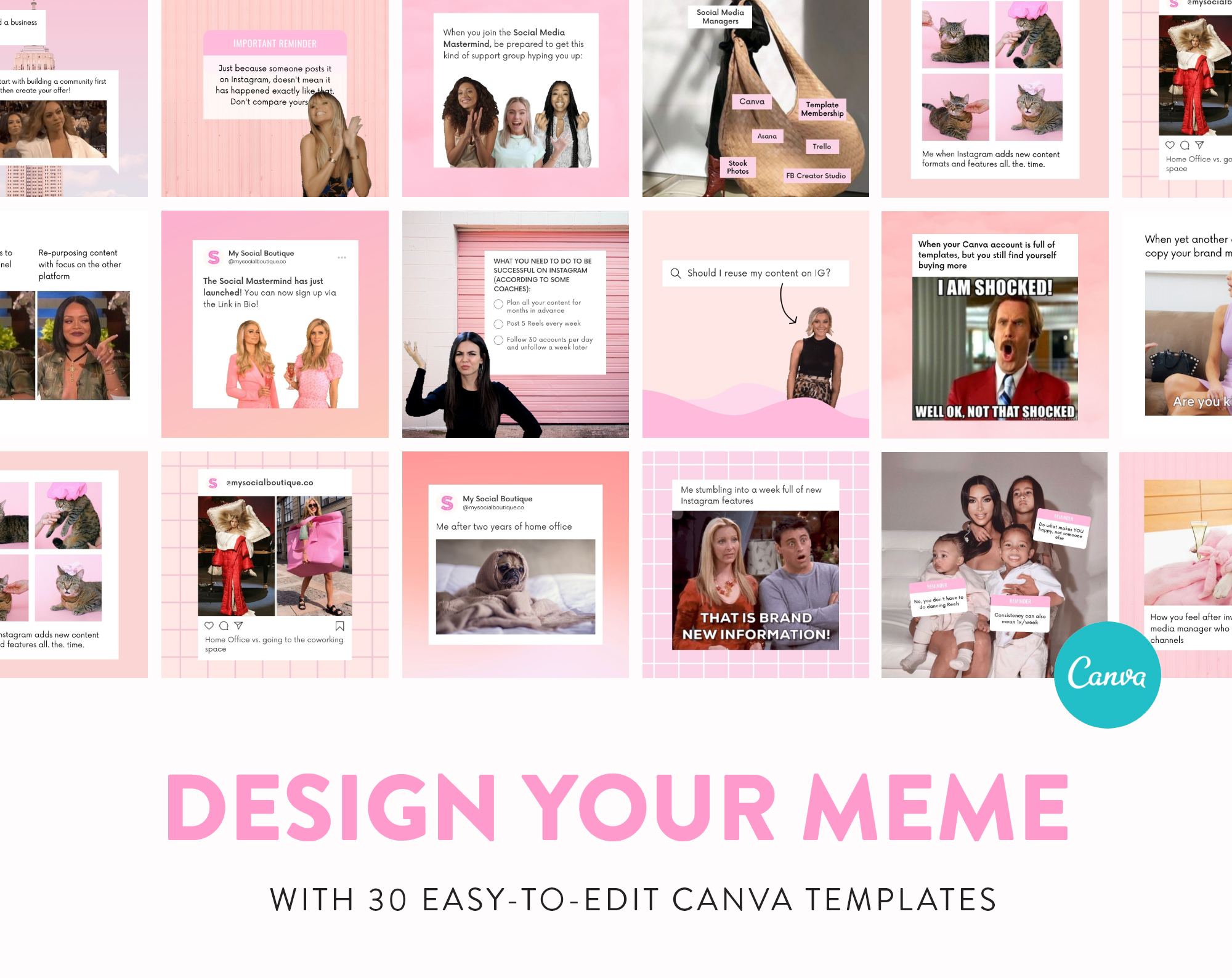 How to create GIF meme Instagram Reels in Canva (easy!) — Big Cat Creative  - Squarespace Templates & Resources