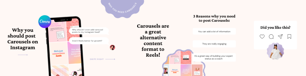 Free carousel for Instagram Make sure to share and save this post