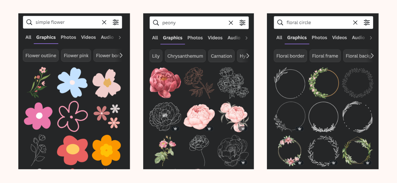 200+ Best Canva Keywords for Aesthetic Design Elements (+