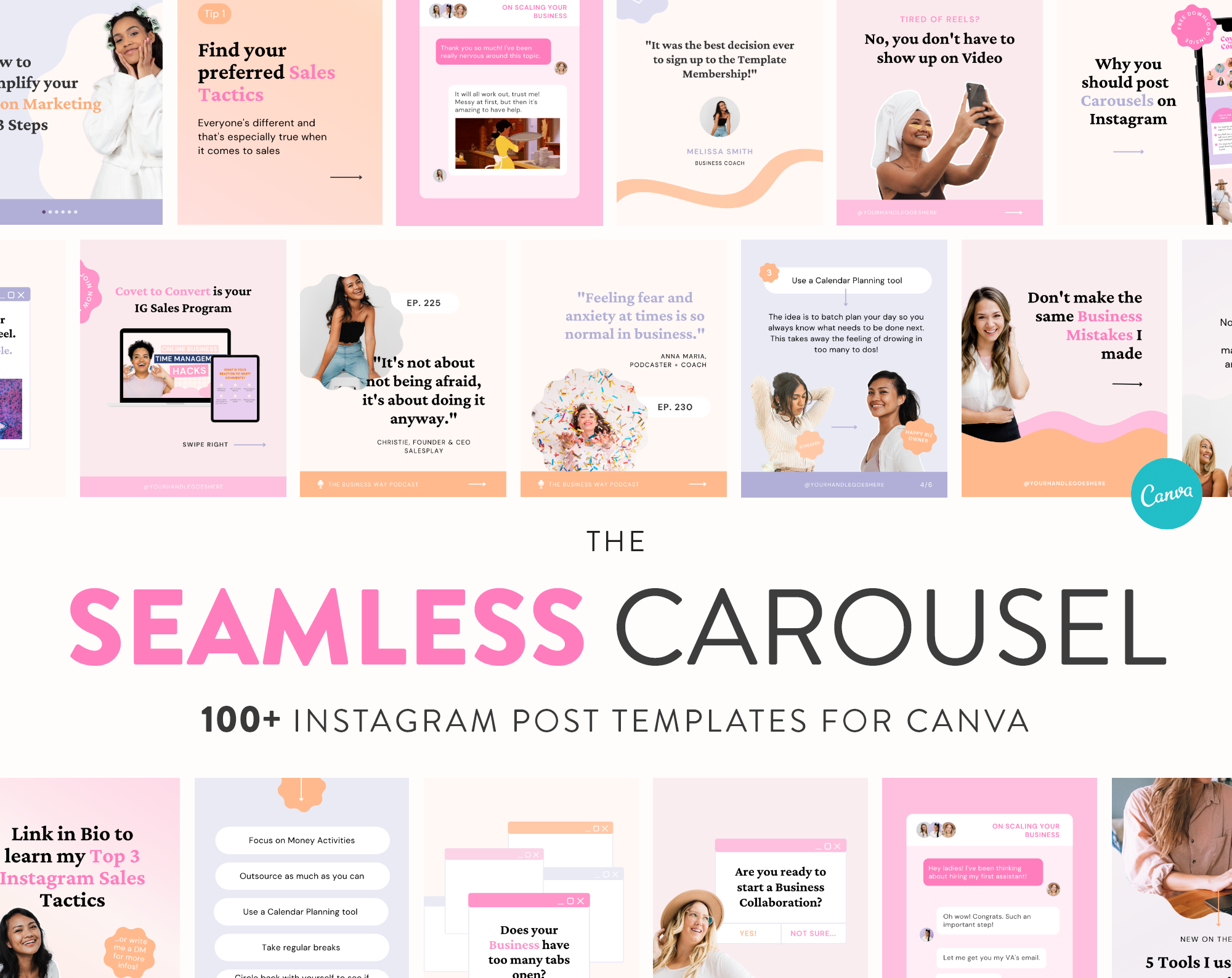 Page 3 - Free, beautiful, and customizable Instagram post templates