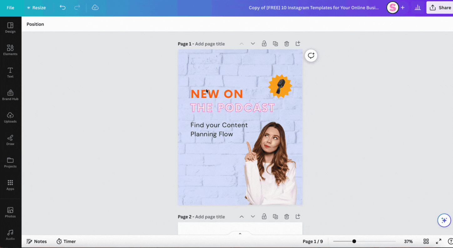 How to Make a GIF in Canva - Canva Templates