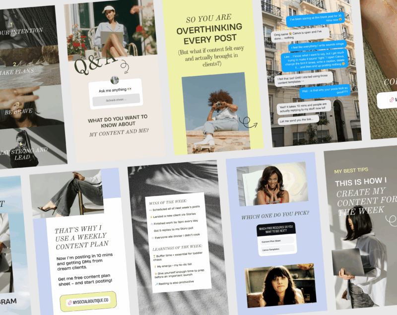 Storytelling Instagram Story Templates