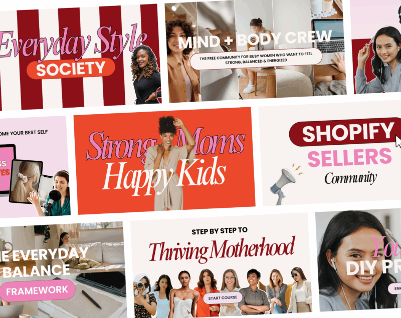 Community & Group Template Kit for Canva