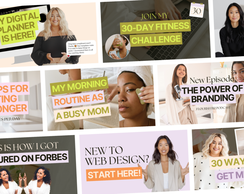 Youtube Expert Thumbnail Templates for Canva