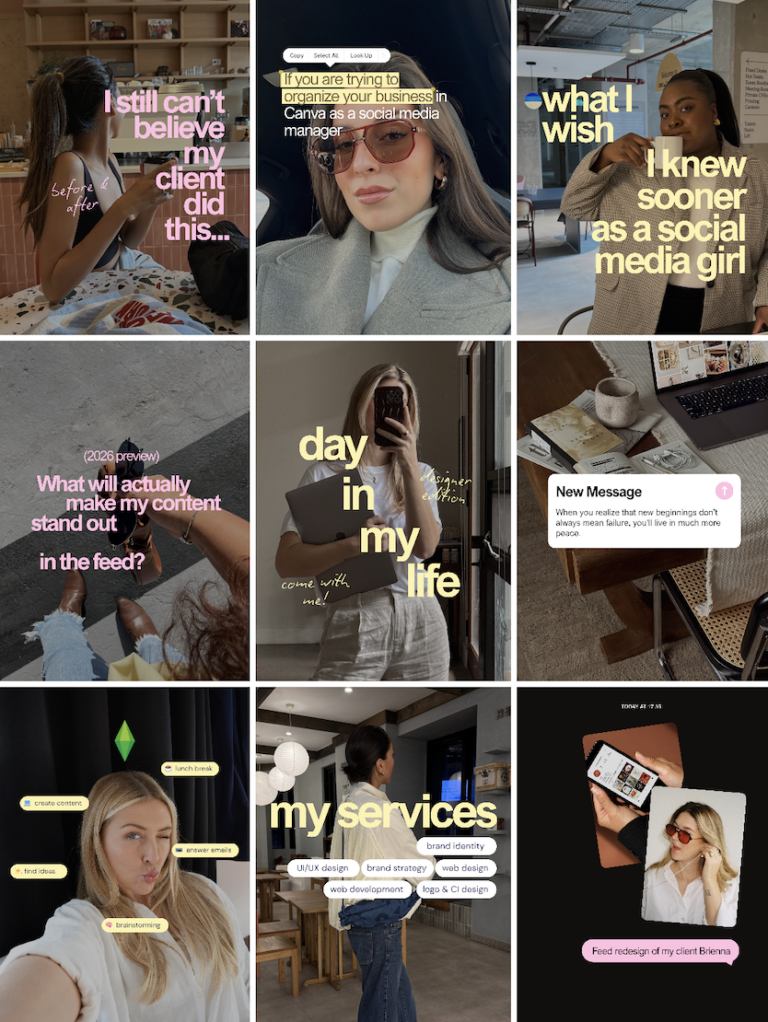 5 Instagram Grid Styles that are actually working in 2026 (with examples)