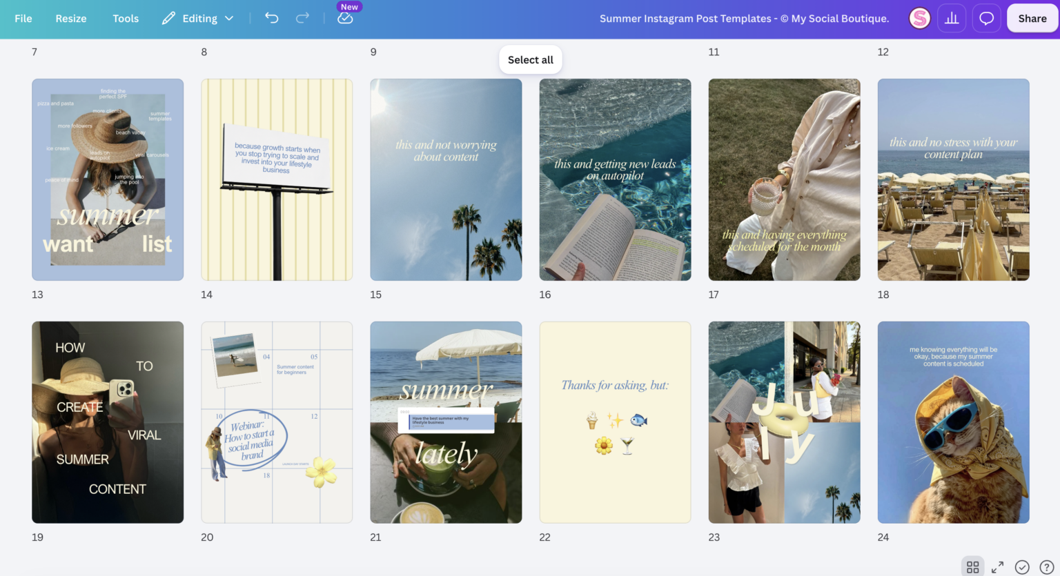 summer-instagram-posts-canva-templates-1