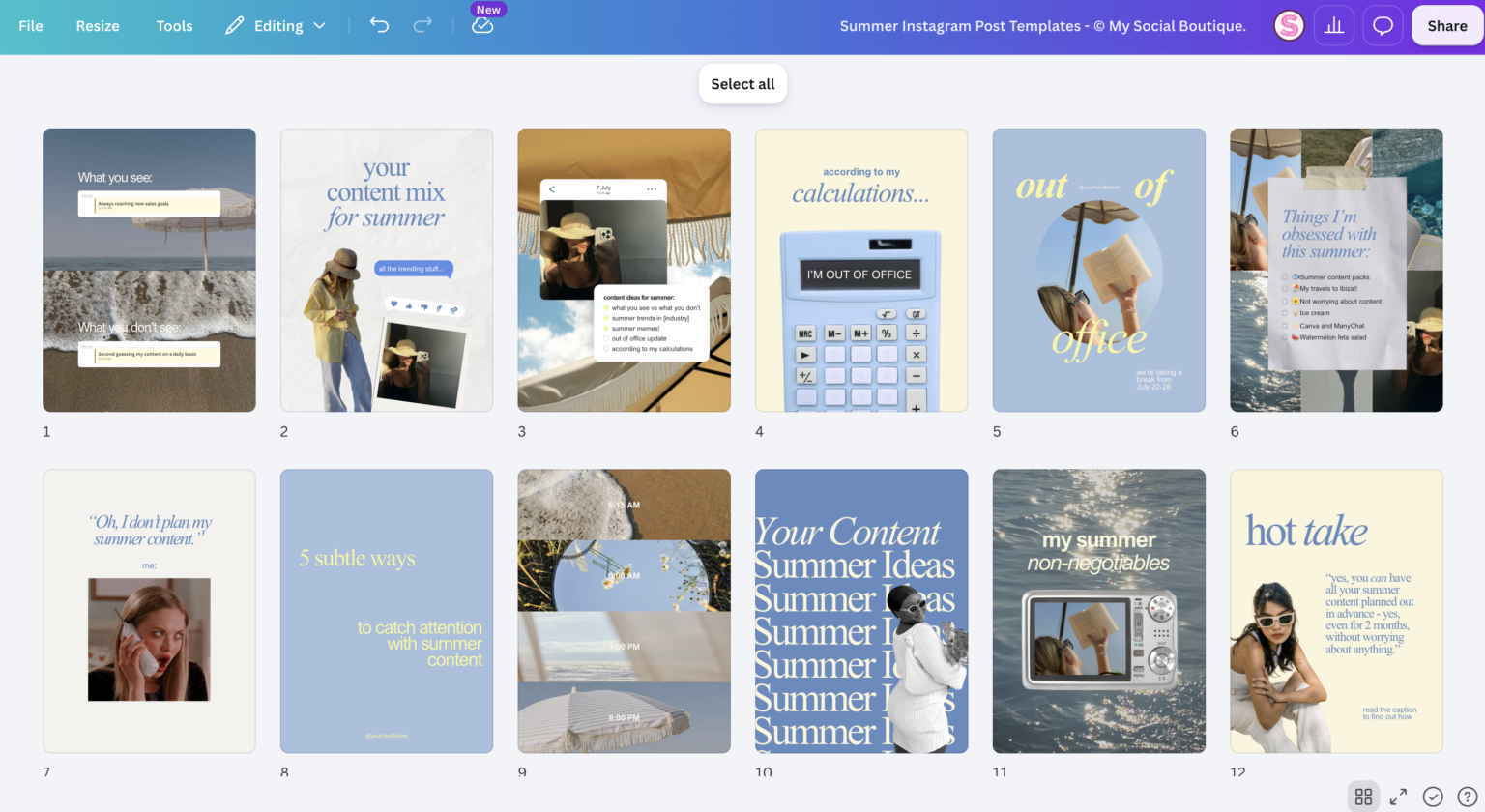 summer-instagram-posts-canva-templates-2