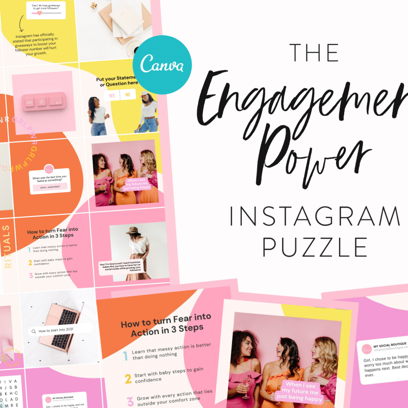 Engagement-power-Instagram-puzzle-for-canva-templates