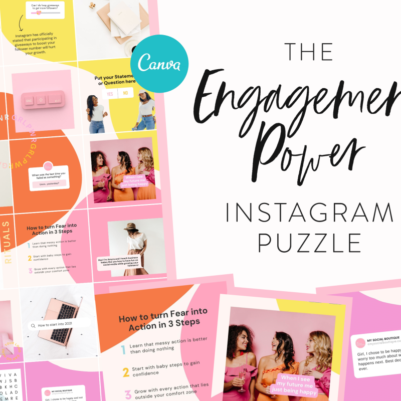 Engagement-power-Instagram-puzzle-for-canva-templates