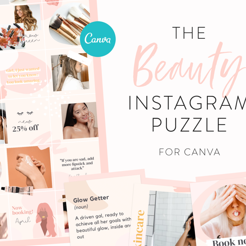 beauty-Instagram-puzzle-for-canva-templates