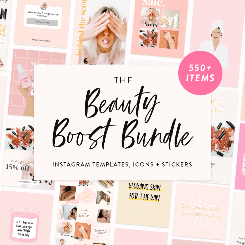 beauty-boost-Instagram-bündle-for-canva-templates
