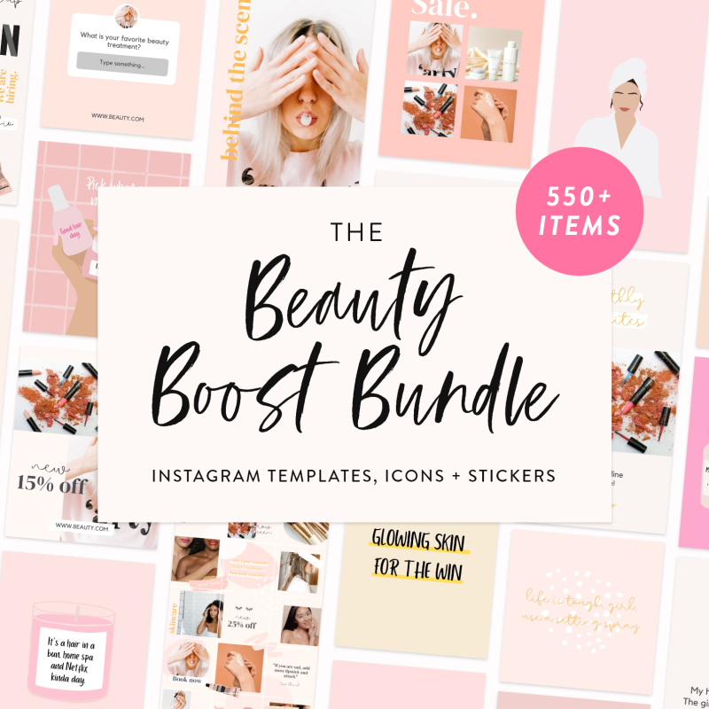 beauty-boost-Instagram-bündle-for-canva-templates