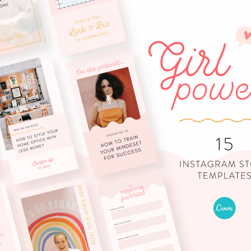 girlpower-instagram-story-pack